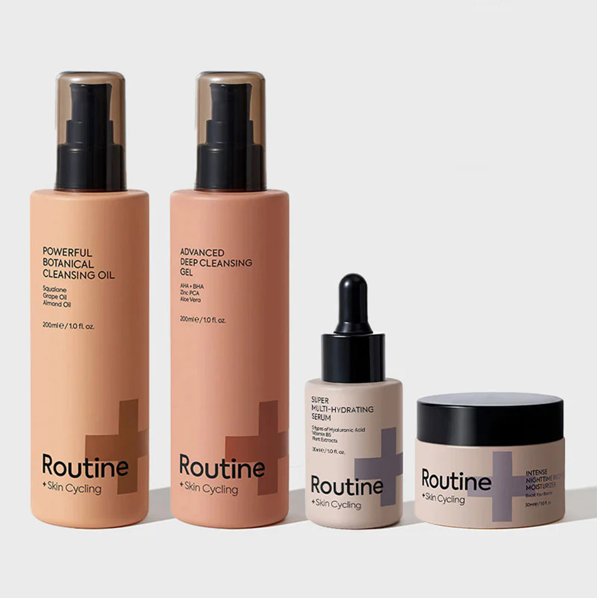 Routine+ Recovery Night – Bariyer Yenileyici Gece Bakım Seti | Routine+