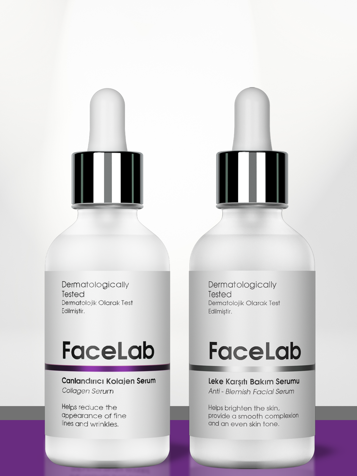 2'li Cilt Bakım Seti - Kolajen Serum + Leke Karşıtı Serum