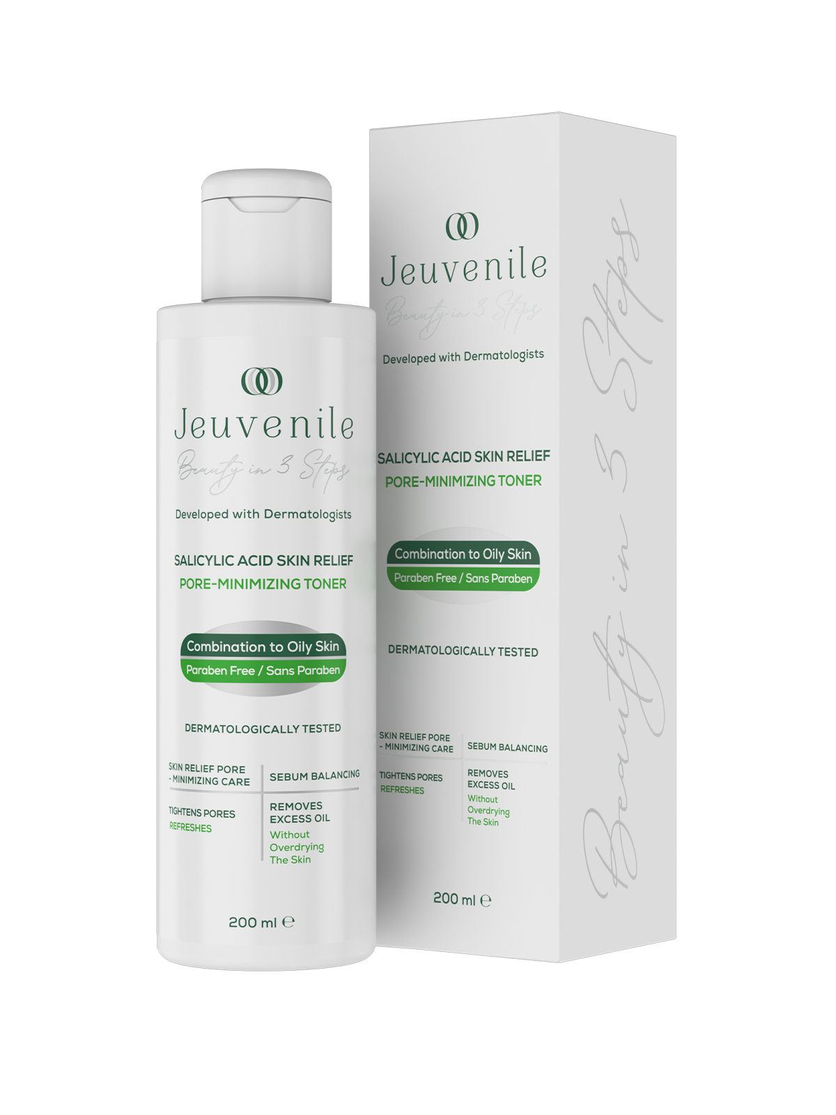 Karma Ve Yağlı Ciltlere Özel Gözenek Sıkılaştırıcı Siyah Nokta Giderici Tonik