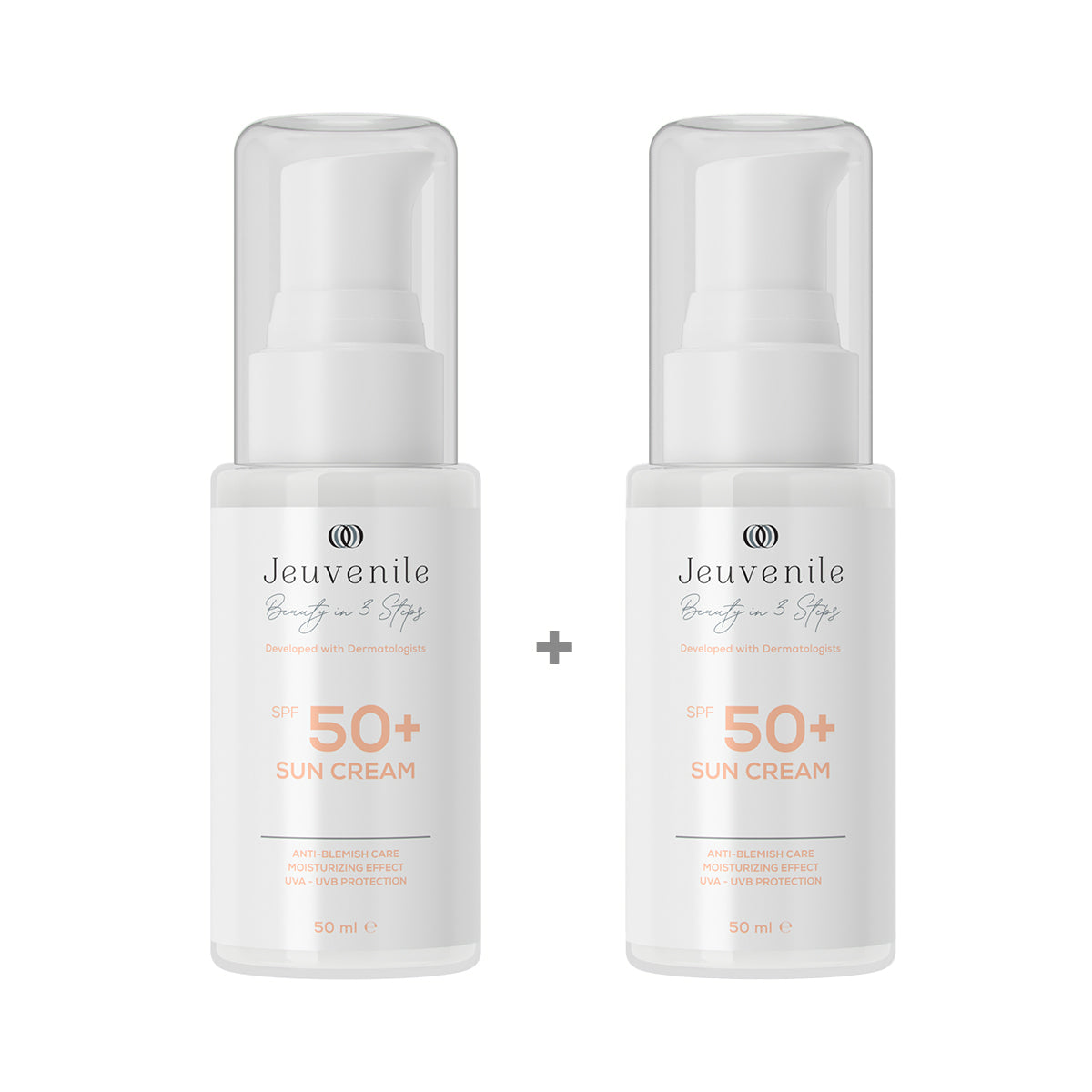 Güneş Koruyucu 2'li Set - Spf 50+ Leke Karşıtı Güneş Kremi X 2