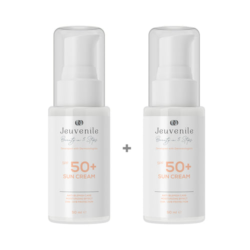 Jeuvenile SPF 50+ Güneş Koruma Seti – Leke Karşıtı | Jeuvenile
