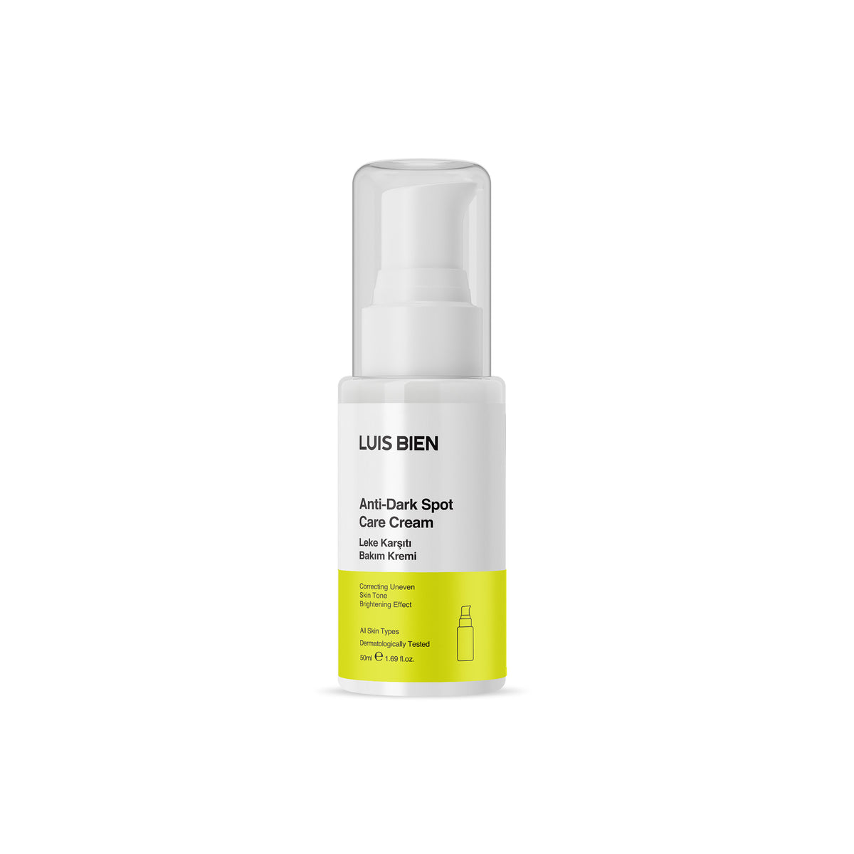 Luis Bien Leke Karşıtı Aydınlatıcı & Nemlendirici Yüz Kremi 50 ml | Luis Bien
