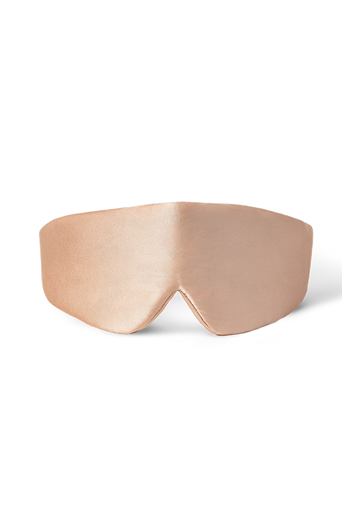 Beauty Pillow %100 İpek Uyku Maskesi & Göz Bandı- Pembe