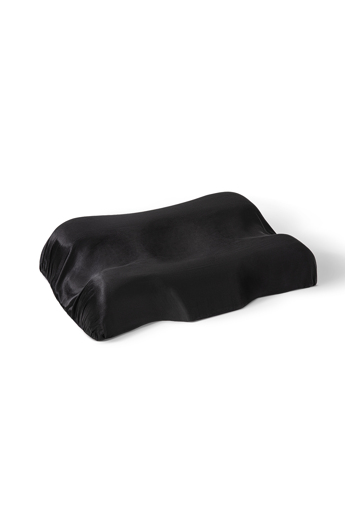 Beauty Pillow %100 İpek Kırışıklık Önleyici Yastık – Siyah Kılıflı