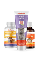 Kediler İçin Tüy Dökülmesi & Bağışıklık Destek Seti | BioFeline