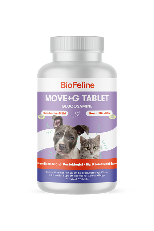 Kedi & Köpek İçin Eklem Destek Tableti – Glukozamin, Hareket Sağlığı | BioFeline