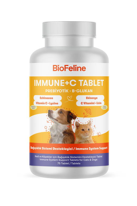 Kedi & Köpek İçin Bağışıklık Güçlendirici Tablet – Direnç Desteği | BioFeline