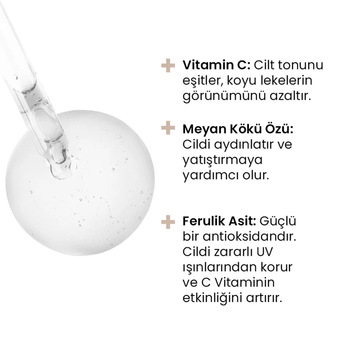 Routine+ %10 C Vitamini & %5 Ferulik Asit Aydınlatıcı Serum