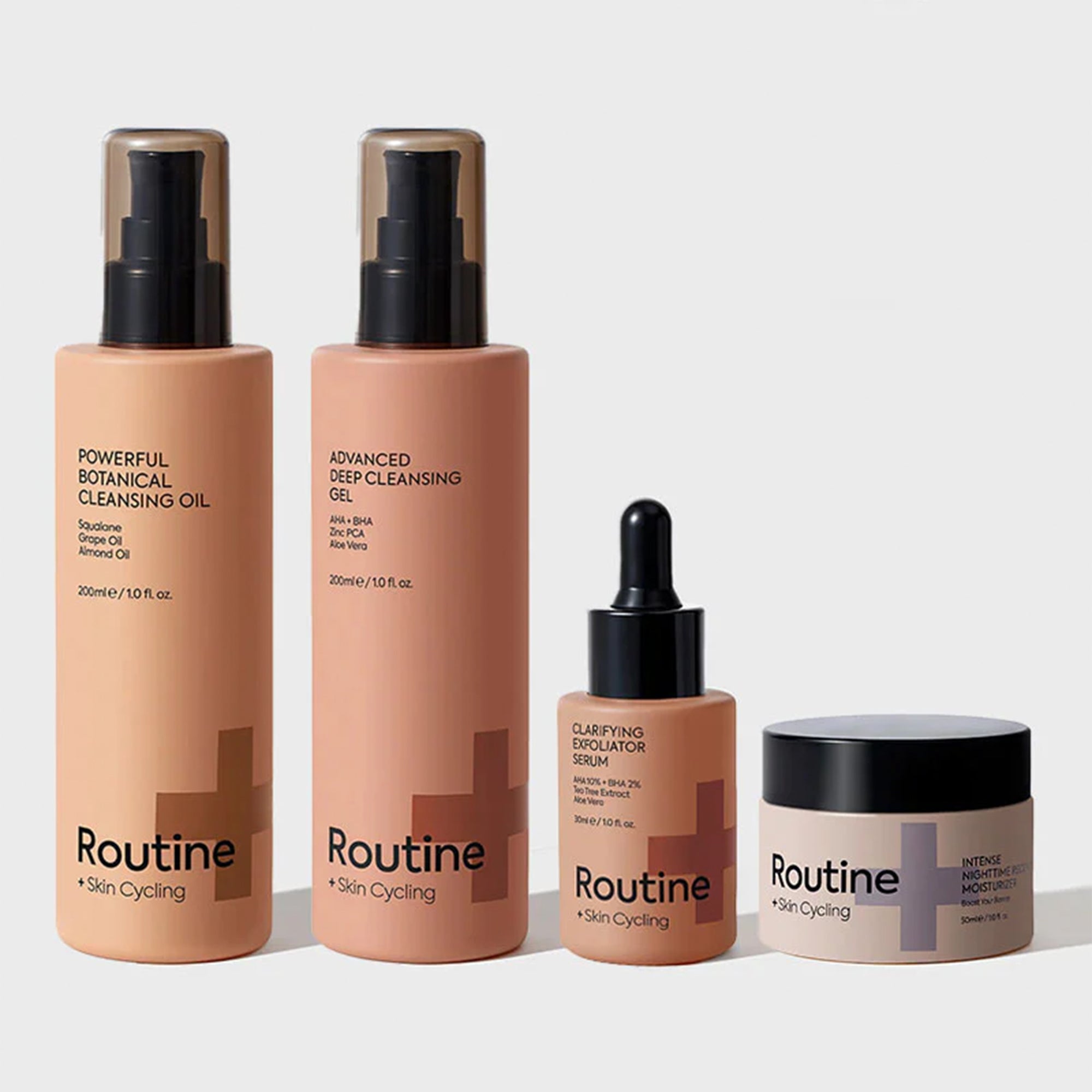 Cilt Tonu Dengeleyici ve Yeniden Yapılandırma Gece Bakım Seti - Exfoliation Night Routine