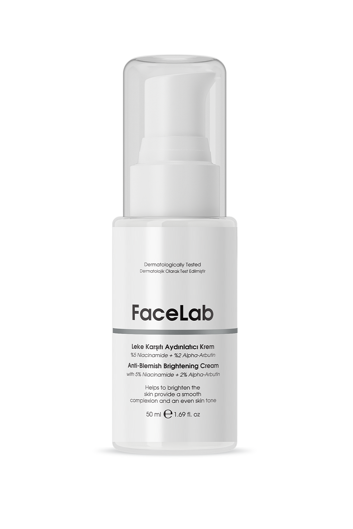 Facelab Niacinamide & Alfa Arbutin Yüz Kremi – Leke Karşıtı