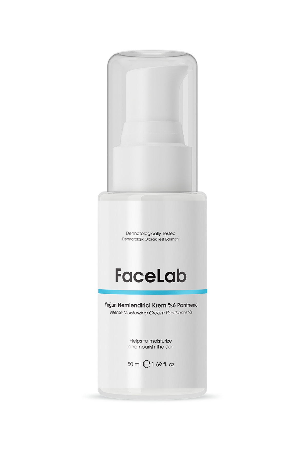 Facelab Yoğun Pantenol Yüz Kremi – Nemlendirici & Onarıcı