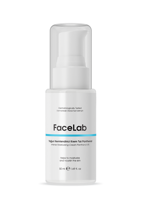 Facelab Yoğun Pantenol Yüz Kremi – Nemlendirici & Onarıcı