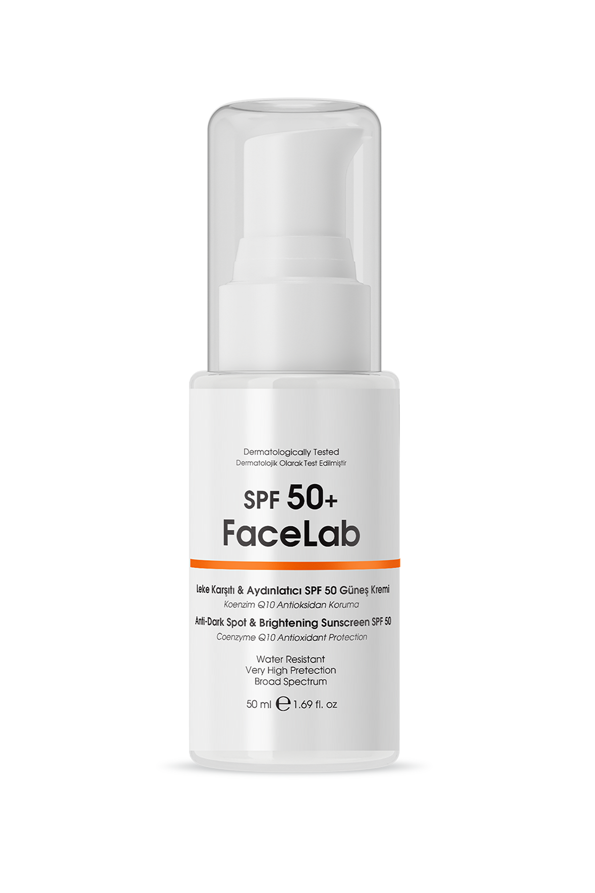 Facelab SPF 50+ Leke Karşıtı Yüksek Korumalı Güneş Kremi