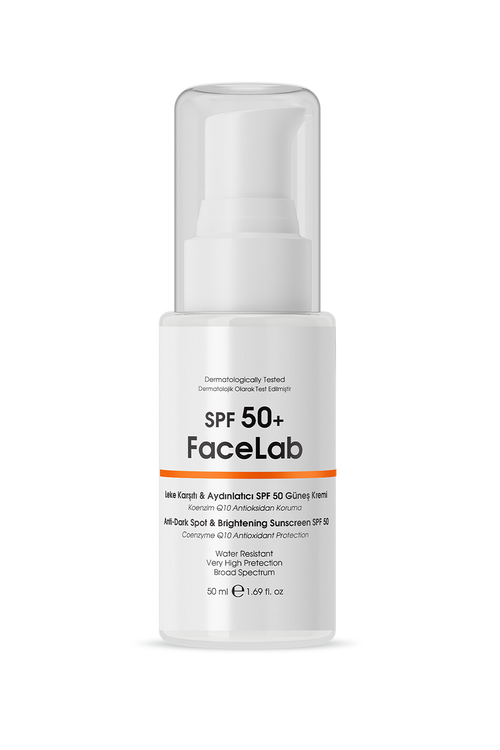 Facelab SPF 50+ Leke Karşıtı Yüksek Korumalı Güneş Kremi