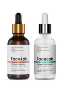 Facelab AHA Peeling & C Vitamini Serum Seti – 2'li