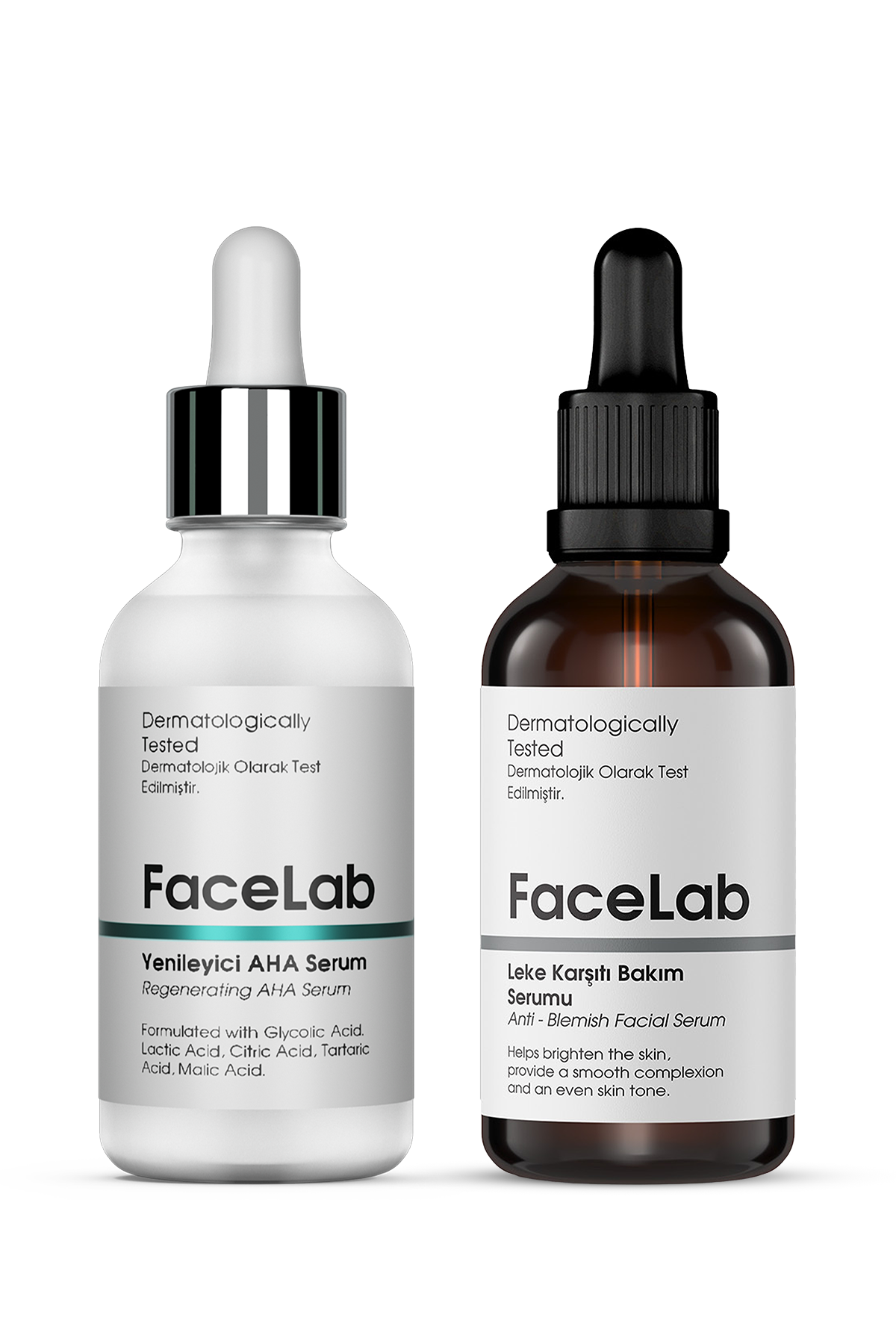 Facelab AHA Peeling & Leke Karşıtı Bakım Seti