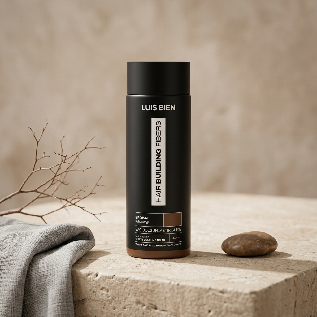 Luis Bien Saç Dolgunlaştırıcı Fiber Toz – Kahverengi