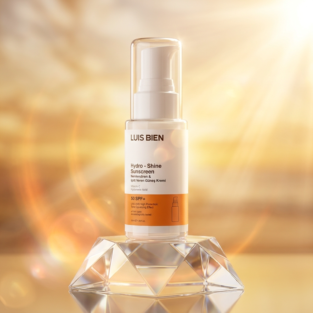 Luis Bien SPF 50+ Işıltı Veren Nemlendirici Güneş Kremi 50 ml