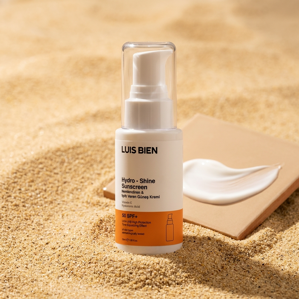 Luis Bien SPF 50+ Işıltı Veren Nemlendirici Güneş Kremi 50 ml