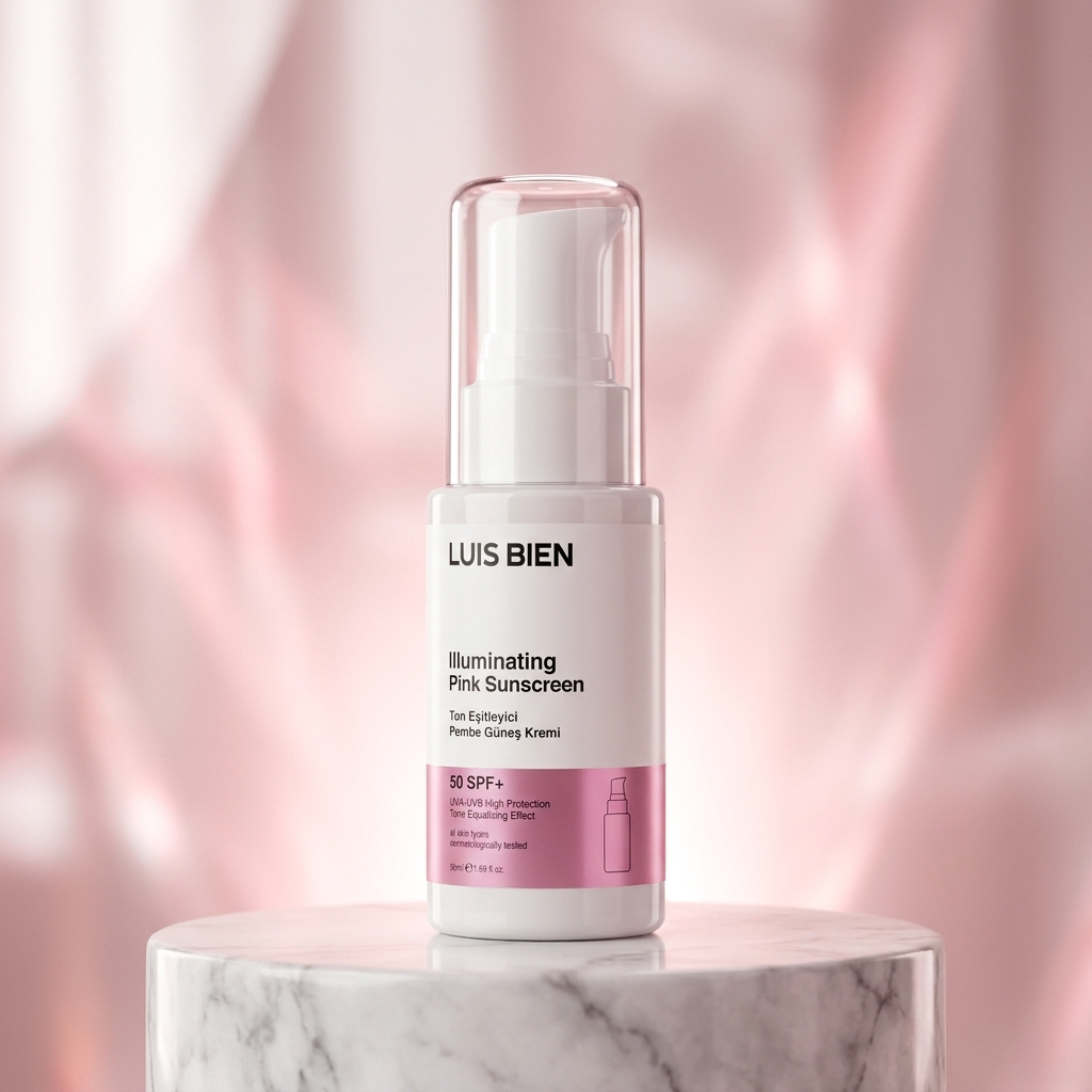 Luis Bien Pembe SPF 50+ Ton Eşitleyici Güneş Kremi 50 ml