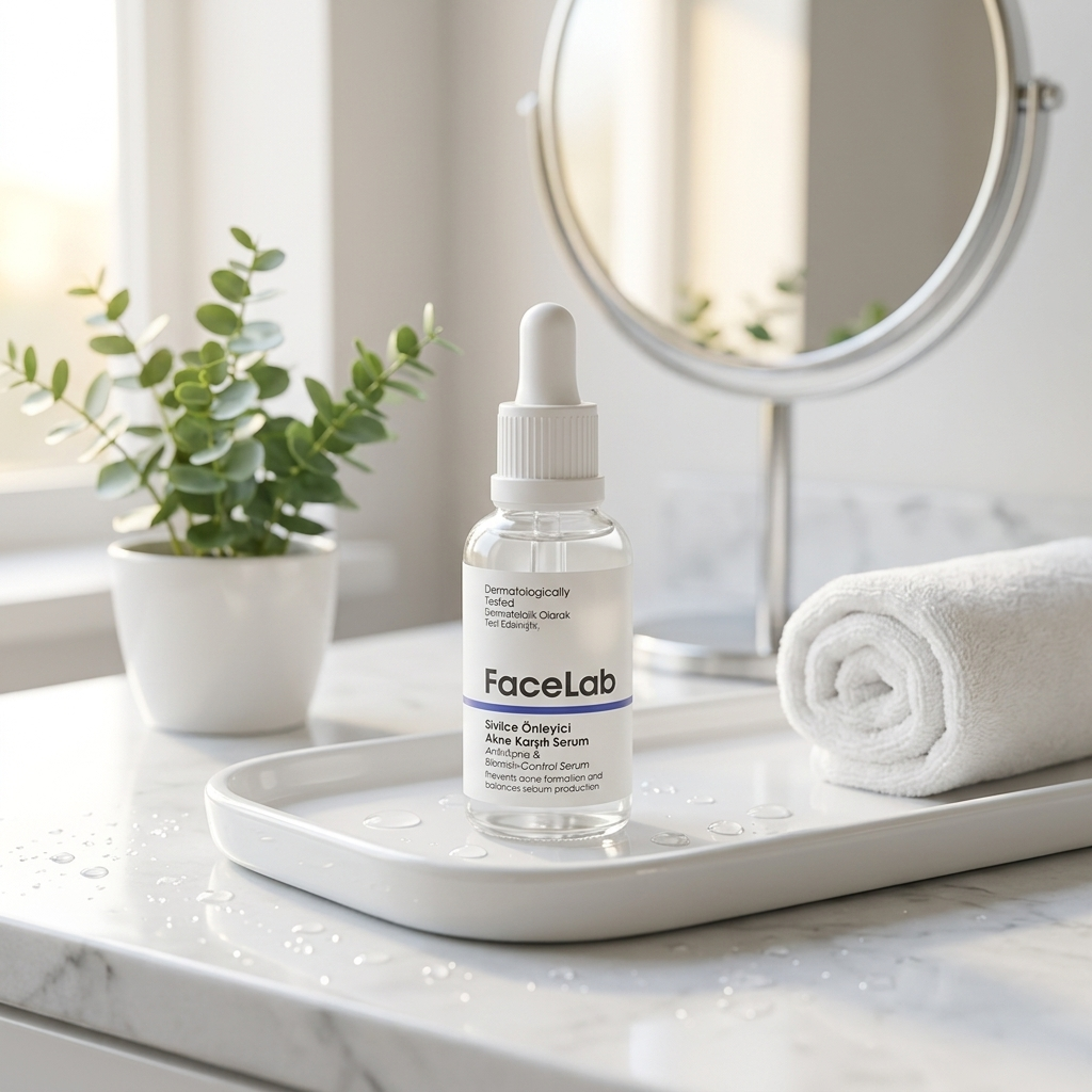 Akne Karşıtı Yüz Serumu - Salisilik Asit & Retinol | Facelab