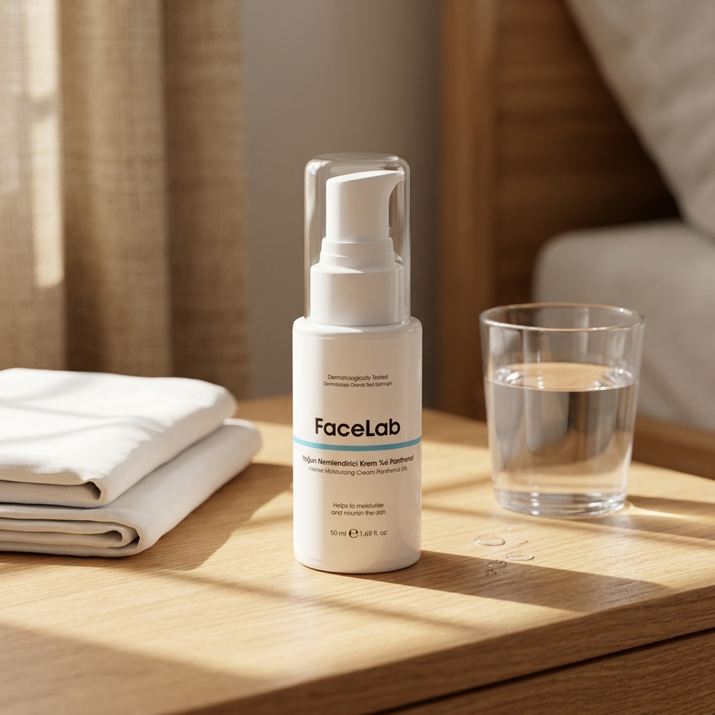 Facelab Yoğun Pantenol Yüz Kremi – Nemlendirici & Onarıcı