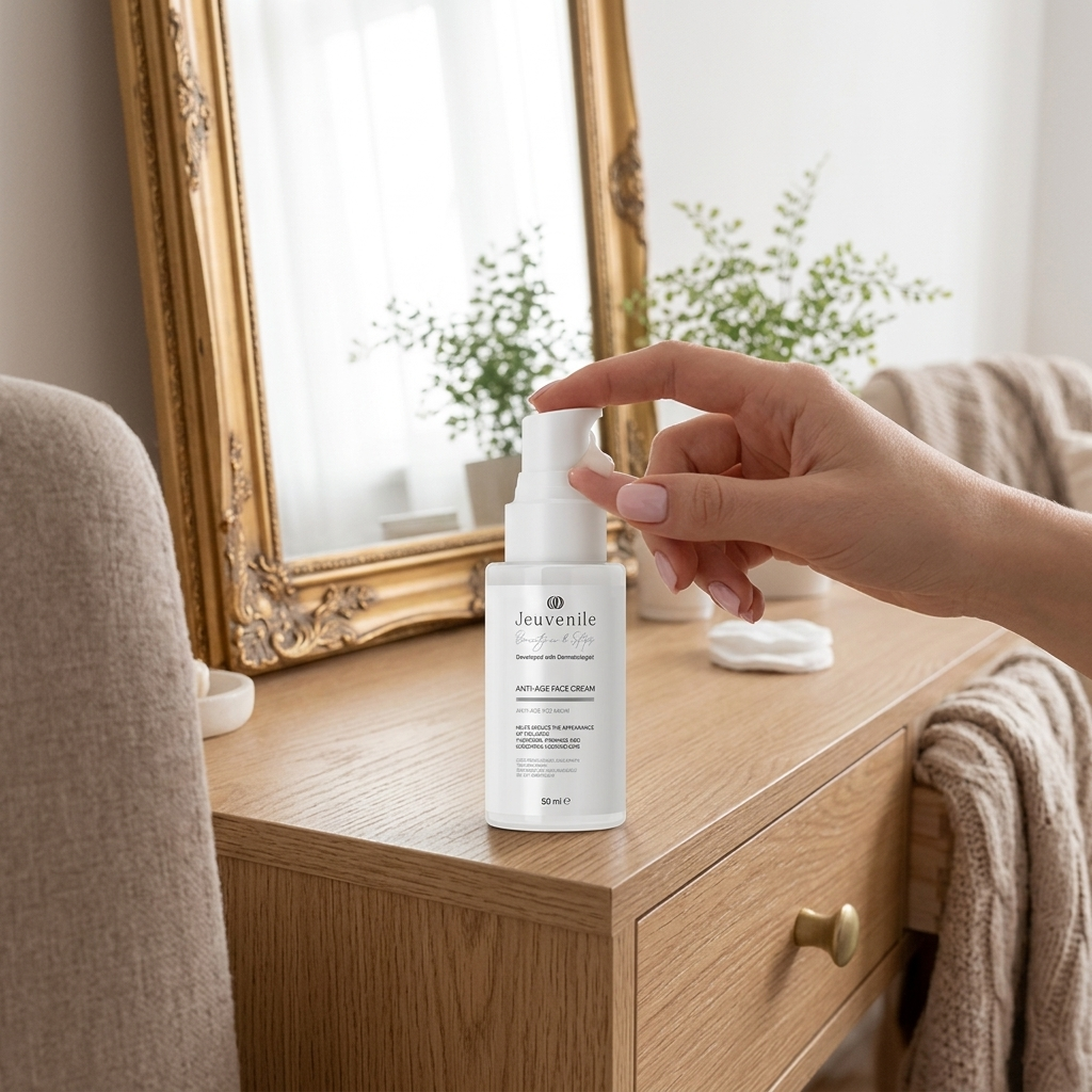 Jeuvenile Kırışıklık Karşıtı Yüz Kremi – 5 Peptit & Niasinamid