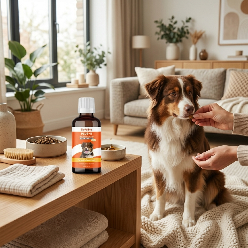 Köpekler İçin Biotin Damla – Tüy Dökülmesi ve Deri Sağlığı Desteği, 50 ml | BioFeline