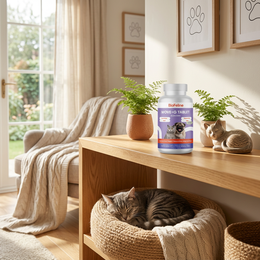 Kedi & Köpek İçin Eklem Destek Tableti – Glukozamin, Hareket Sağlığı | BioFeline