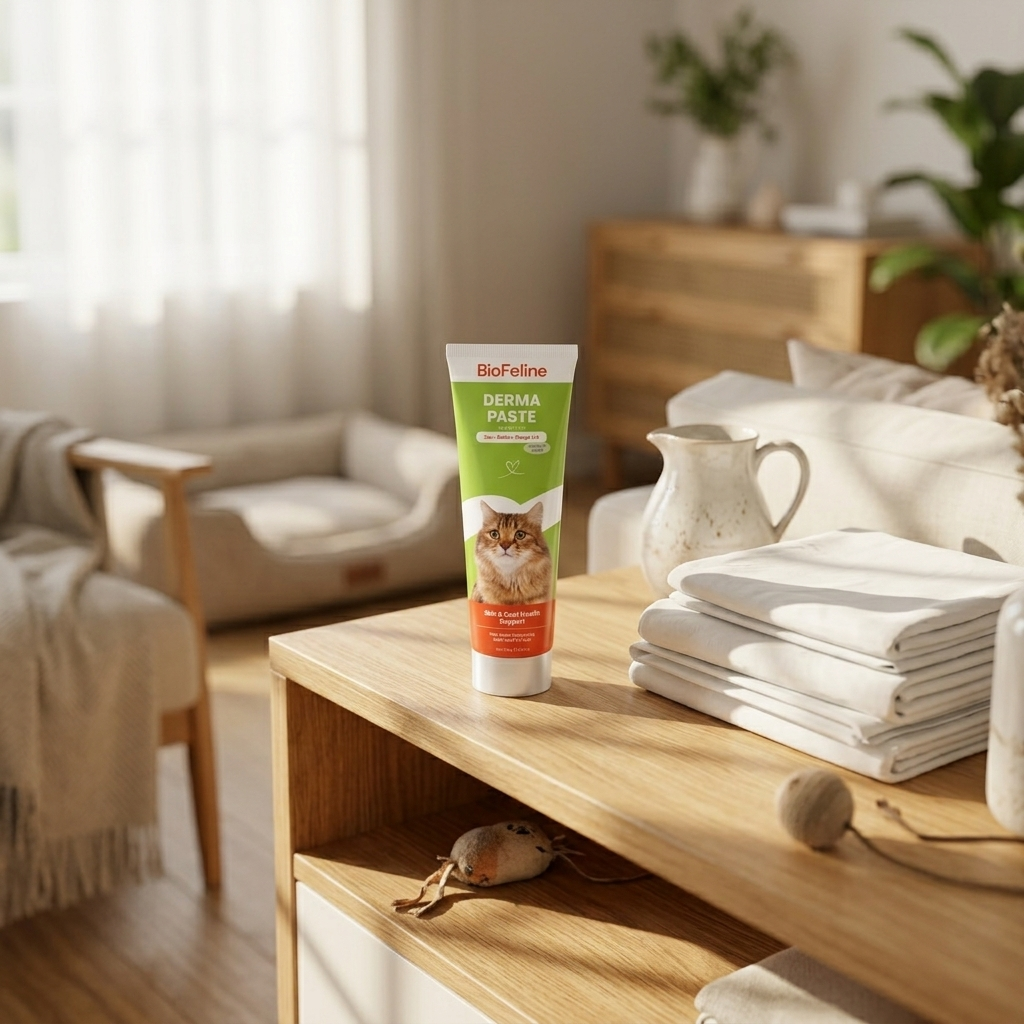 Kediler İçin Tüy Dökülmesi Karşıtı Derma Malt Macunu 100 ml | BioFeline