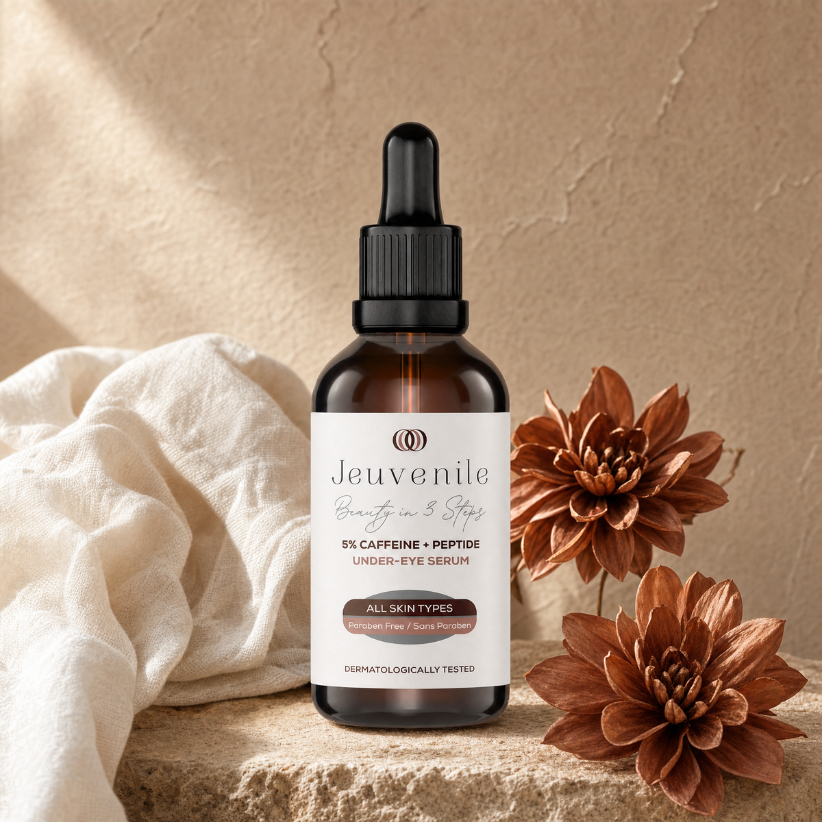 Jeuvenile Kafein Göz Altı Serumu 30 ml – Morluk & Şişlik Karşıtı