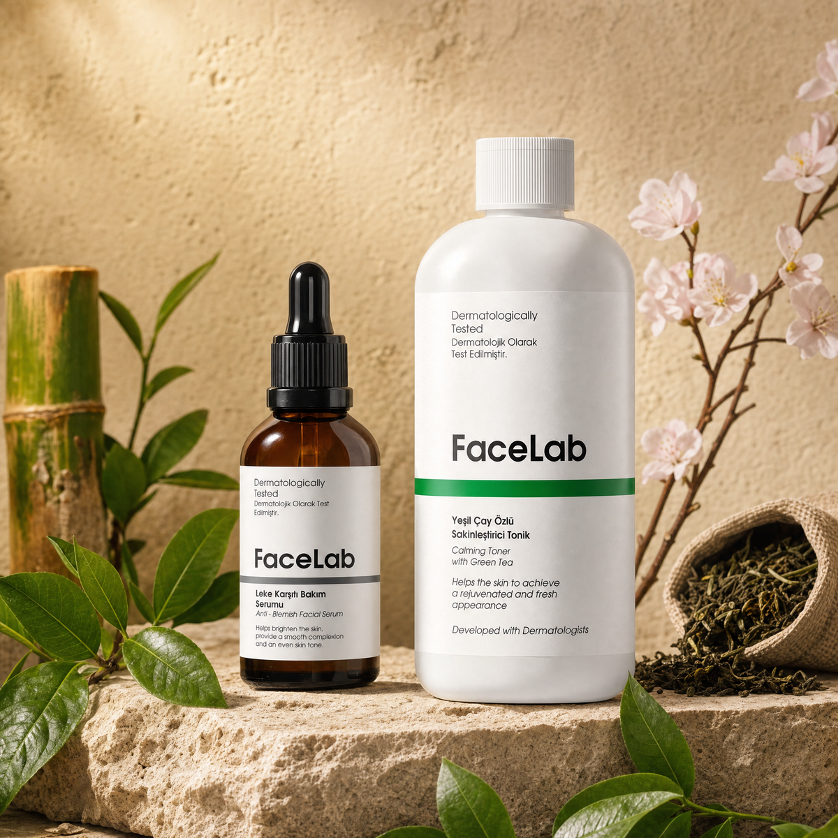 Facelab Leke Karşıtı Aydınlatıcı Serum & Tonik Seti