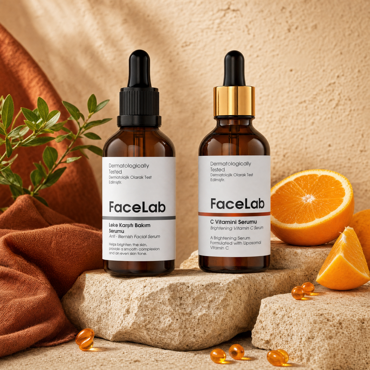 Facelab Leke Karşıtı & C Vitamini Serum Seti