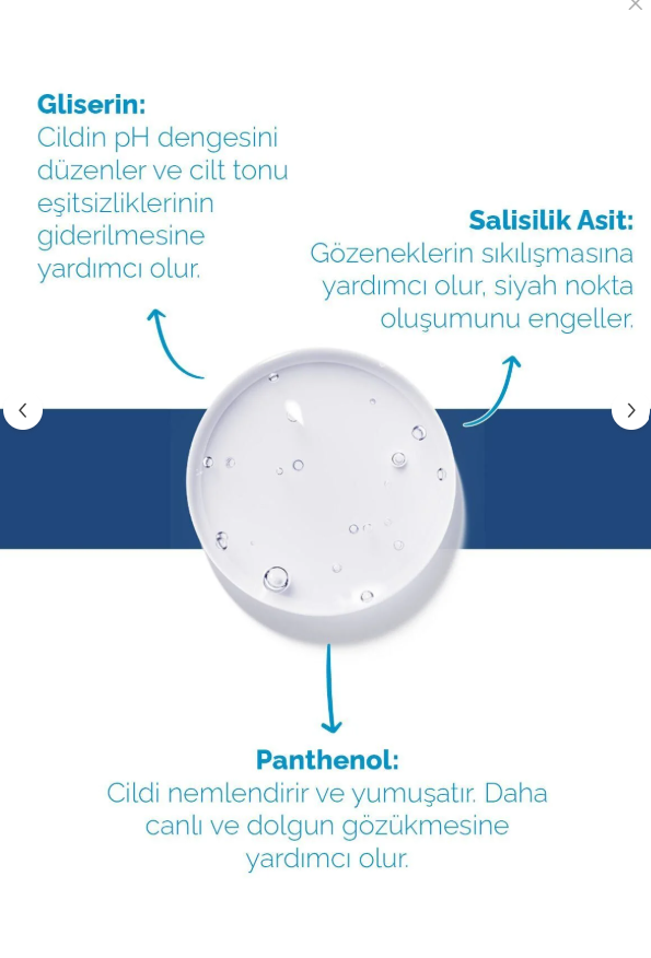 Salisilik Asit İçerikli Akne Karşıtı Gözenek Sıkılaştırıcı Tonik