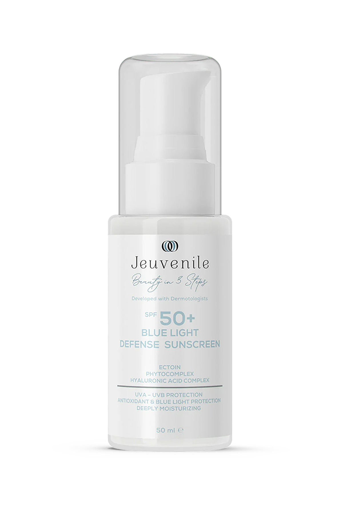 Jeuvenile SPF 50+ Mavi Işık Korumalı Güneş Kremi