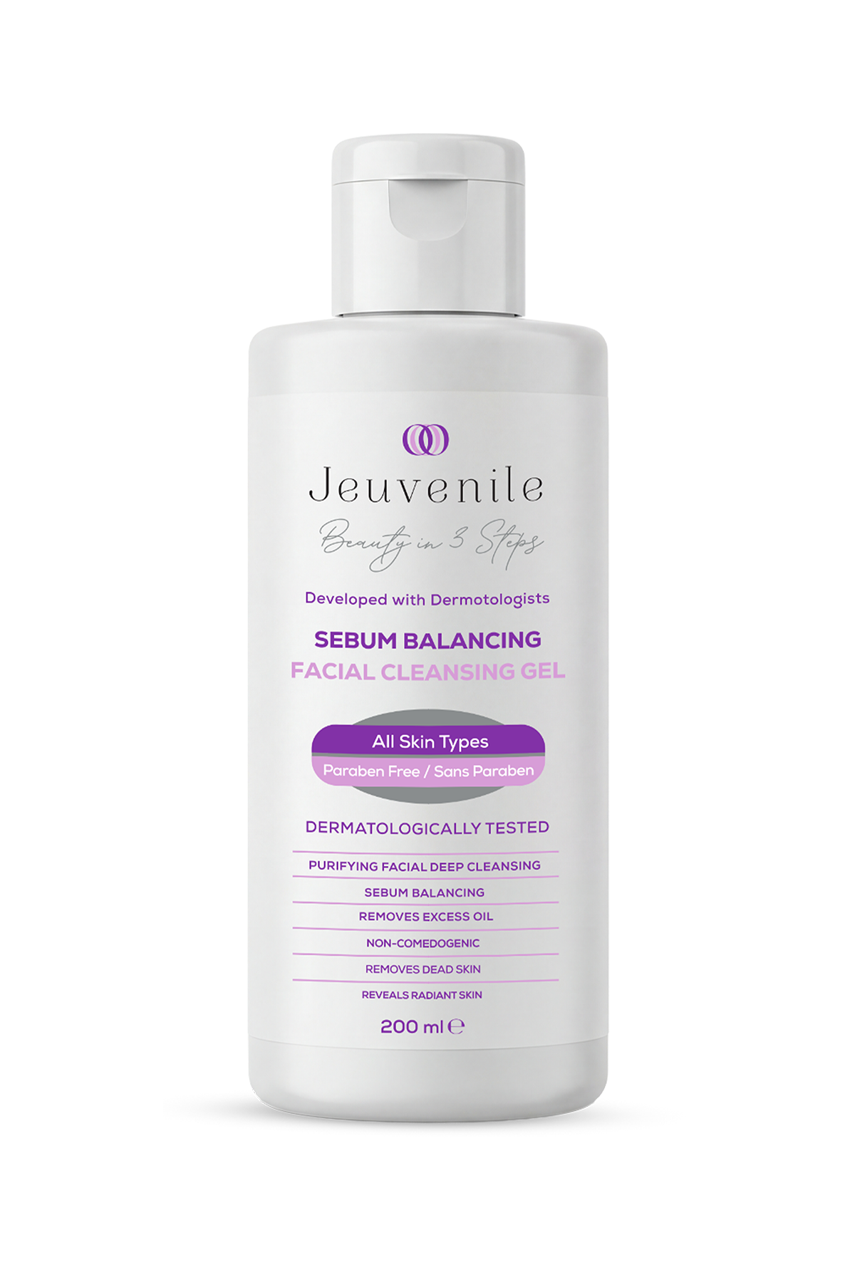 Jeuvenile Sebum Dengeleyici Yüz Temizleme Jeli – Akne Karşıtı