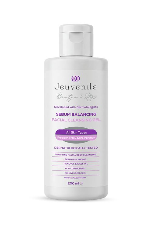 Jeuvenile Sebum Dengeleyici Yüz Temizleme Jeli – Akne Karşıtı