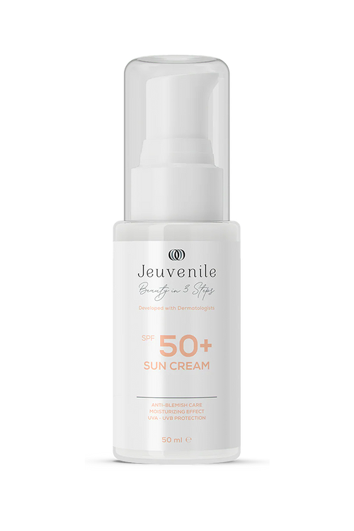 Jeuvenile SPF 50+ Leke Karşıtı Antioksidan Güneş Kremi