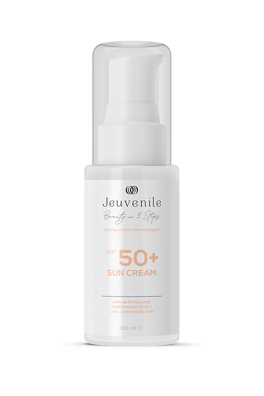 Jeuvenile SPF 50+ Leke Karşıtı Antioksidan Güneş Kremi