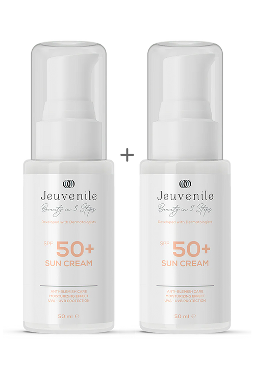 Jeuvenile SPF 50+ Güneş Koruma Seti – Leke Karşıtı