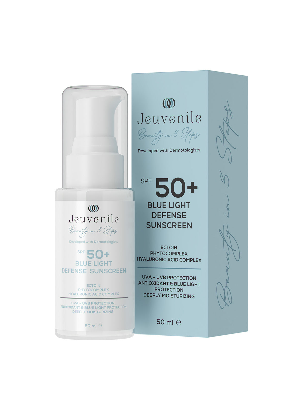SPF 50+ Mavi Işık Korumalı Güneş Kremİ 50 ml