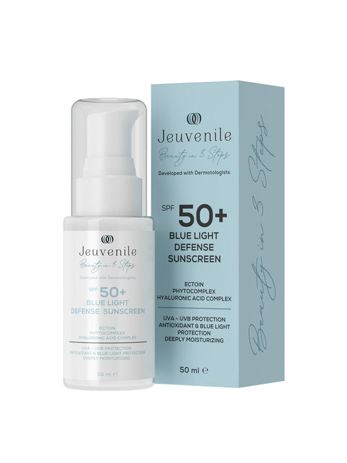Jeuvenile SPF 50+ Mavi Işık Korumalı Güneş Kremi | Jeuvenile