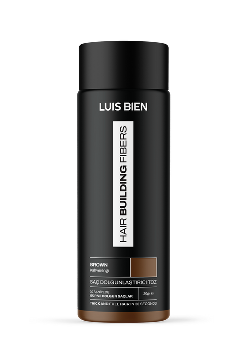 Luis Bien Saç Dolgunlaştırıcı Fiber Toz – Kahverengi