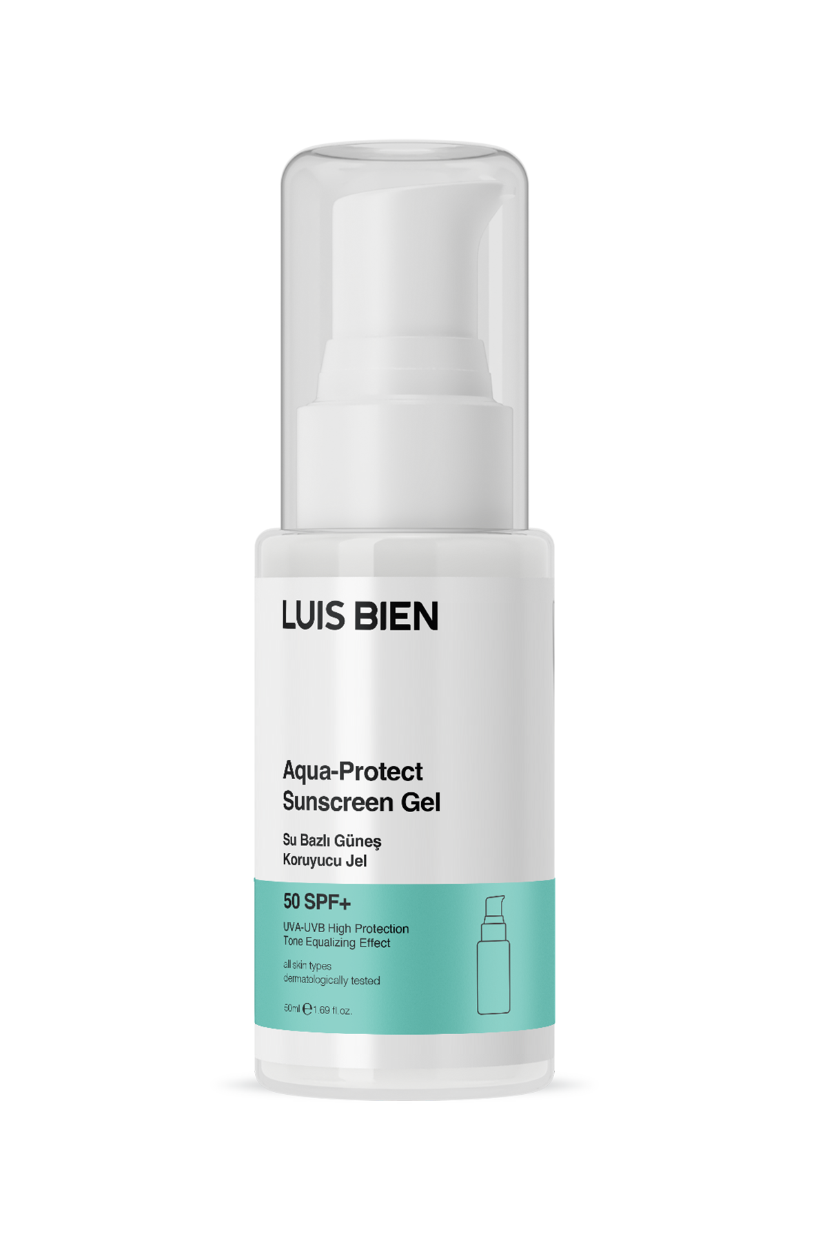 Luis Bien Aqua Sun Gel SPF 50+ Su Bazlı Güneş Jeli 50 ml