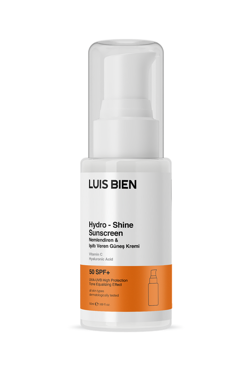 Luis Bien SPF 50+ Işıltı Veren Nemlendirici Güneş Kremi 50 ml