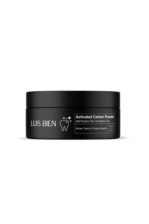 Diş Beyazlatma Tozu - Aktif Karbon 50 g | Luis Bien