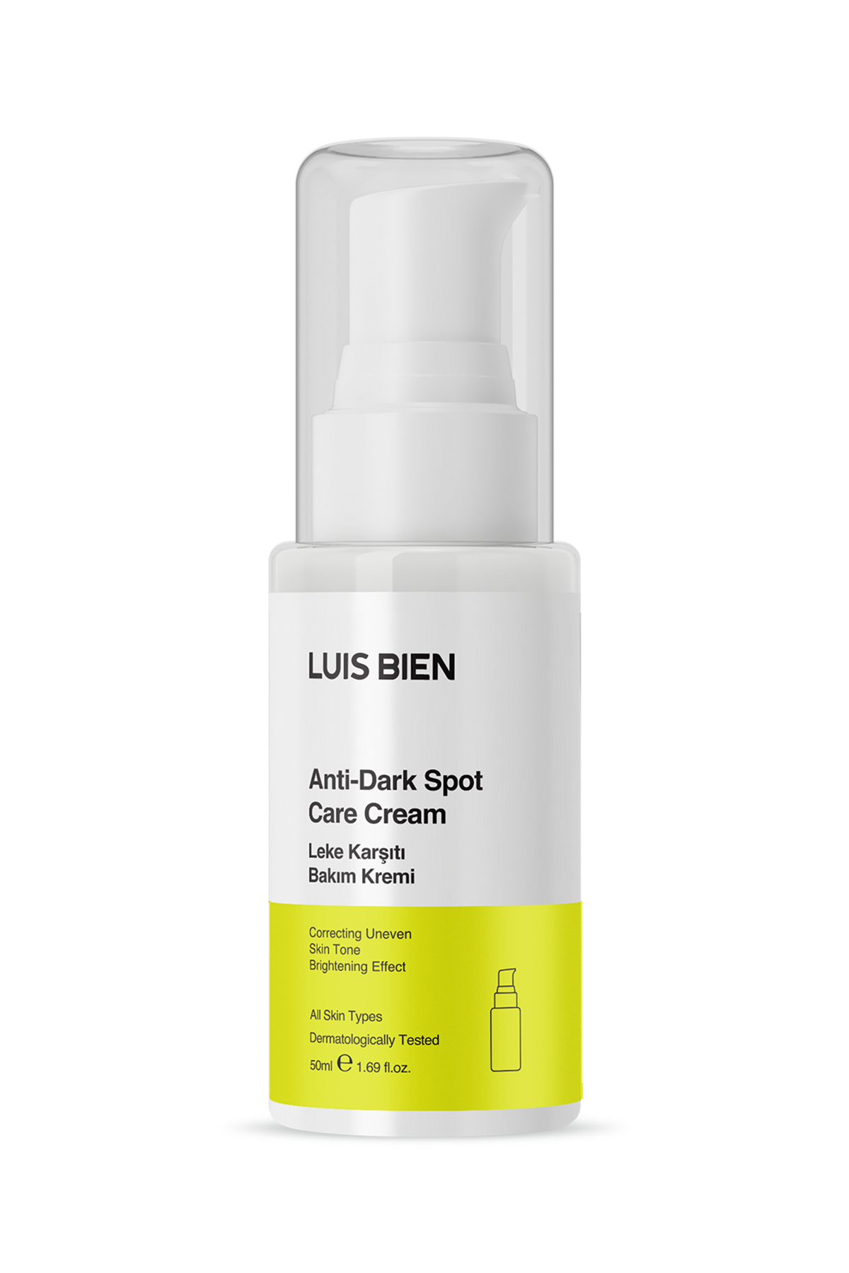 Luis Bien Leke Karşıtı Aydınlatıcı & Nemlendirici Yüz Kremi 50 ml