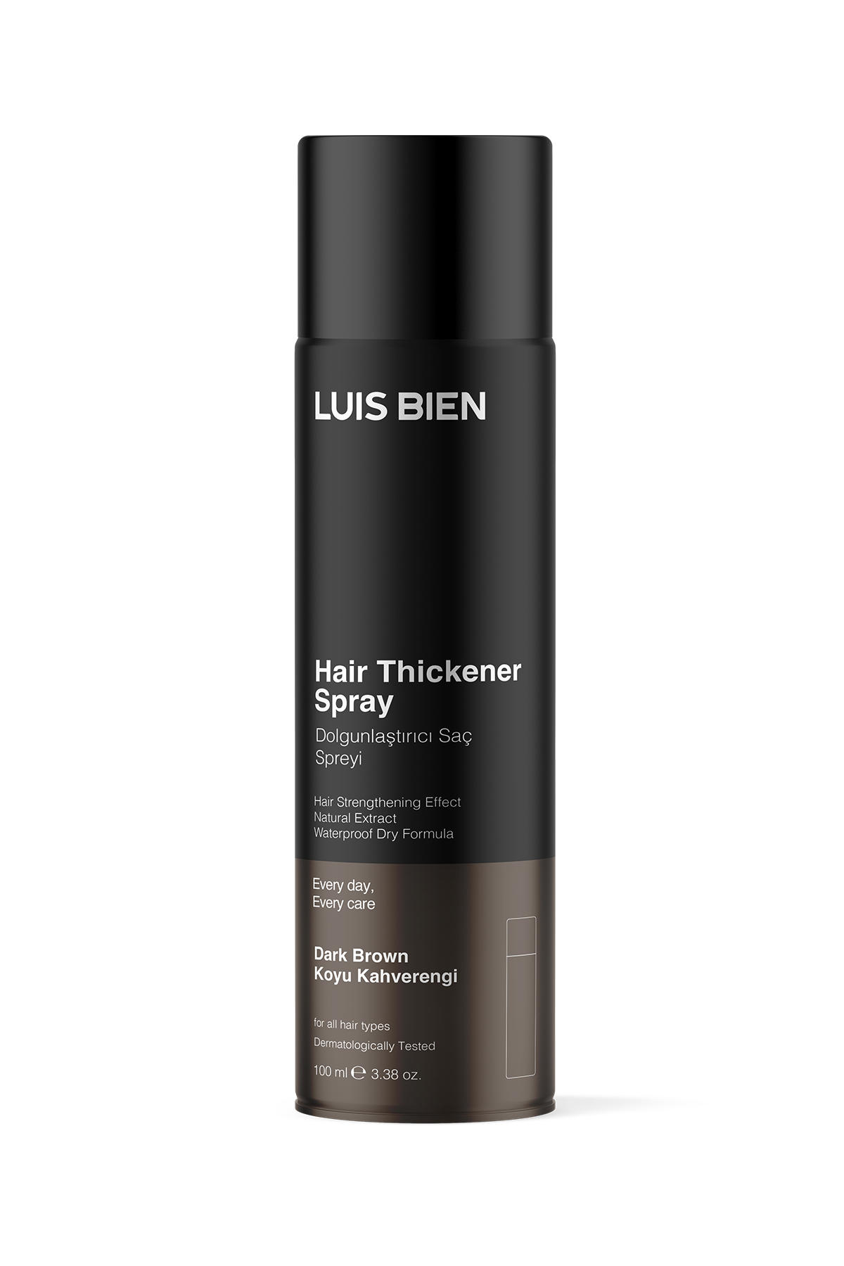 Luis Bien Saç Dolgunlaştırıcı Sprey- Koyu Kahverengi