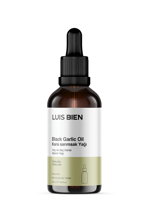 Luis Bien Kara Sarımsak Saç Bakım Yağı 50 ml – Onarıcı