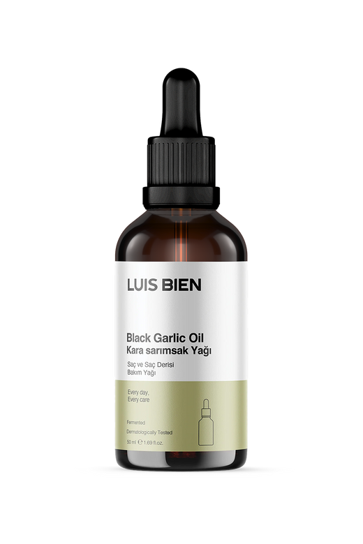 Luis Bien Kara Sarımsak Saç Bakım Yağı 50 ml – Onarıcı